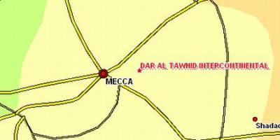 Карта Ібрагім Халіл дорозі в Мекку