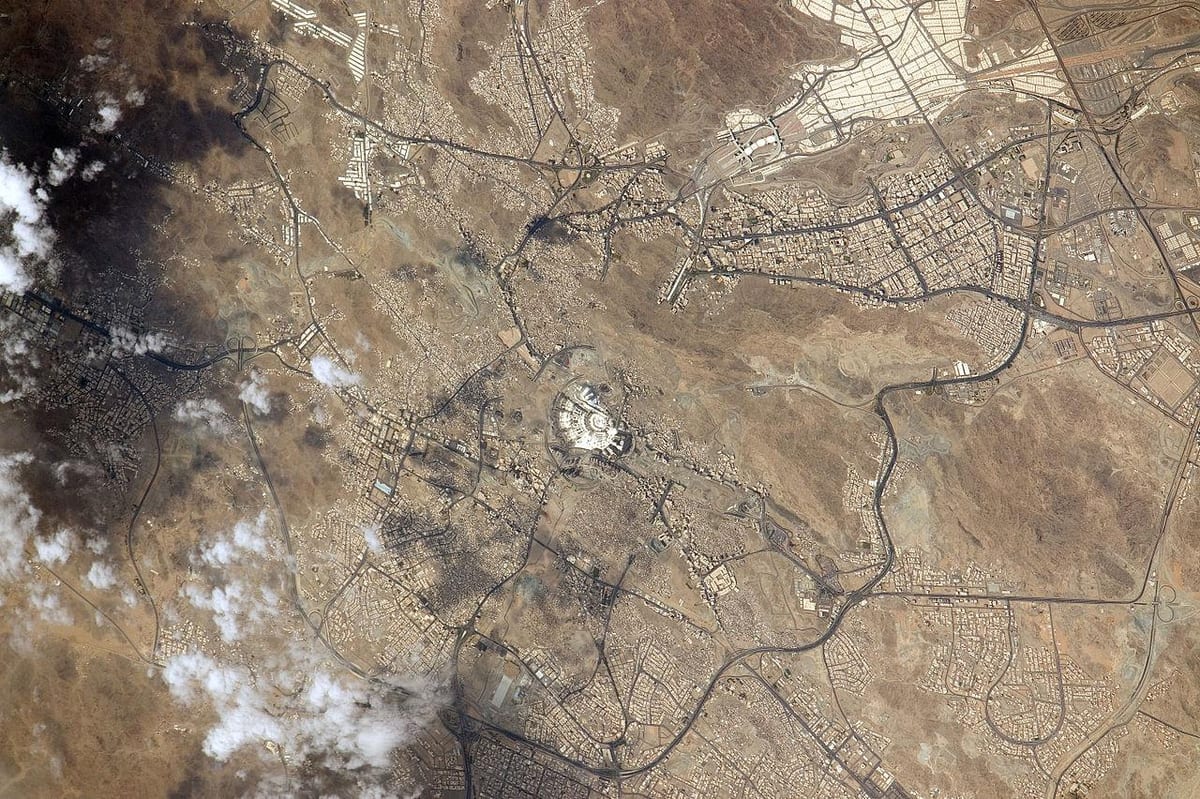 карта вікімапіі Мецці